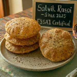 Ajwain Poori [4 Pieces]
