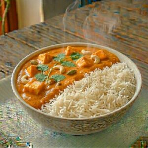 Shahi Paneer with Rice