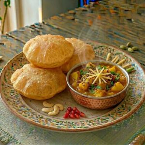 Poori Bhaji [4 Pieces]
