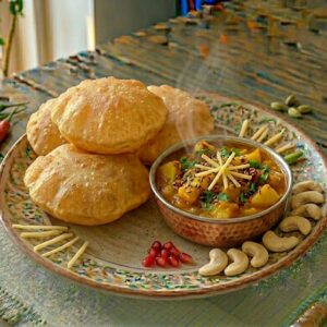 Bedmi Poori Bhaji